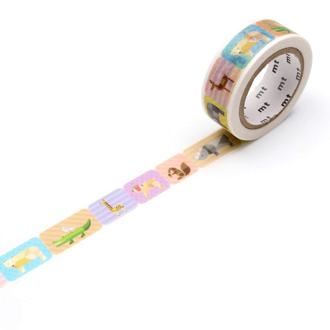 mt Washi Tape - Geometric Animals