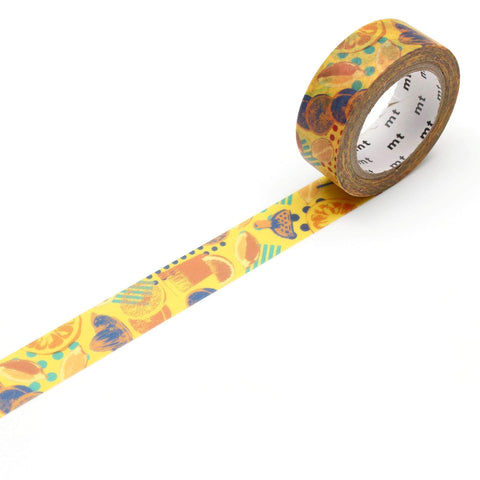 mt Washi Tape - Orange Juice