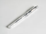 Fine Writing International Fenestro Fountain Pen - Demonstrator Silver Trim