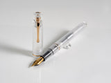 Fine Writing International Fenestro Fountain Pen - Demonstrator Gold Trim