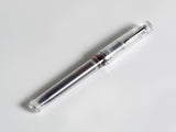 Fine Writing International Fenestro Fountain Pen - Demonstrator Silver Trim