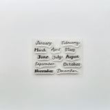 Mizushima Jizai Clear Stamps - LOG - Stamps Only