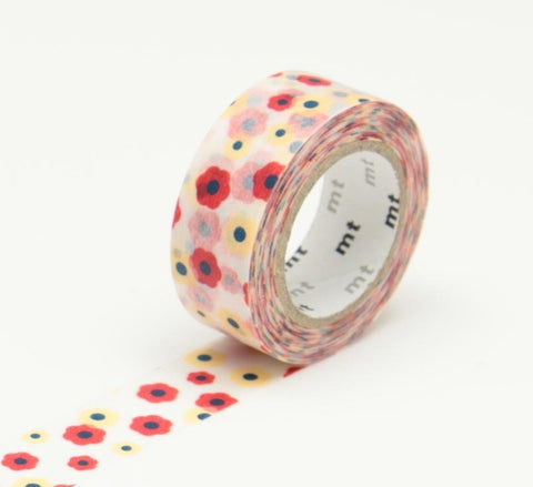 mt Washi Tape - motif flower