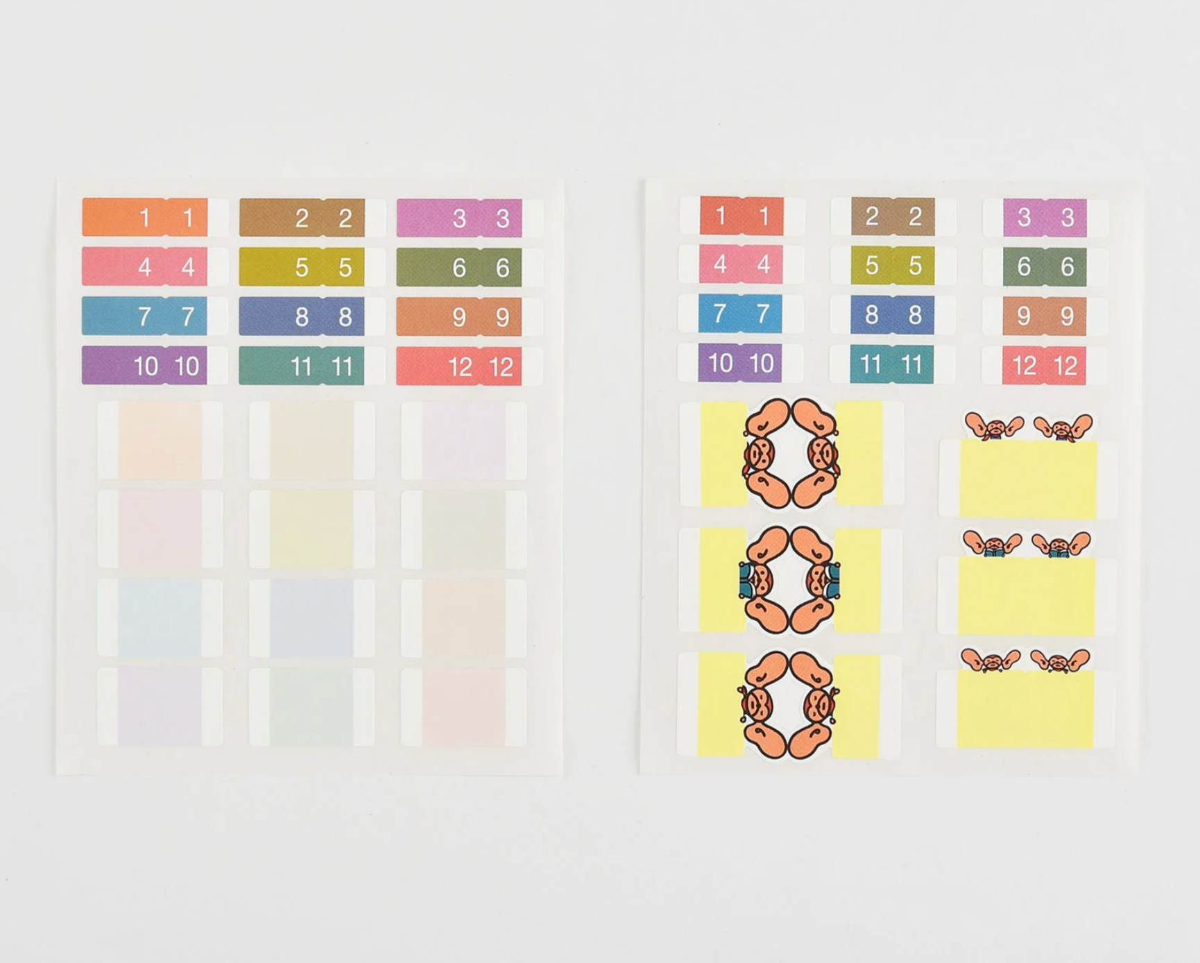 Hobonichi Index Stickers