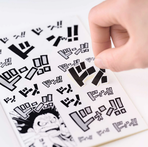 Hobonichi x ONE PIECE Magazine: Stick it with Gusto - DON!! Sticker Set