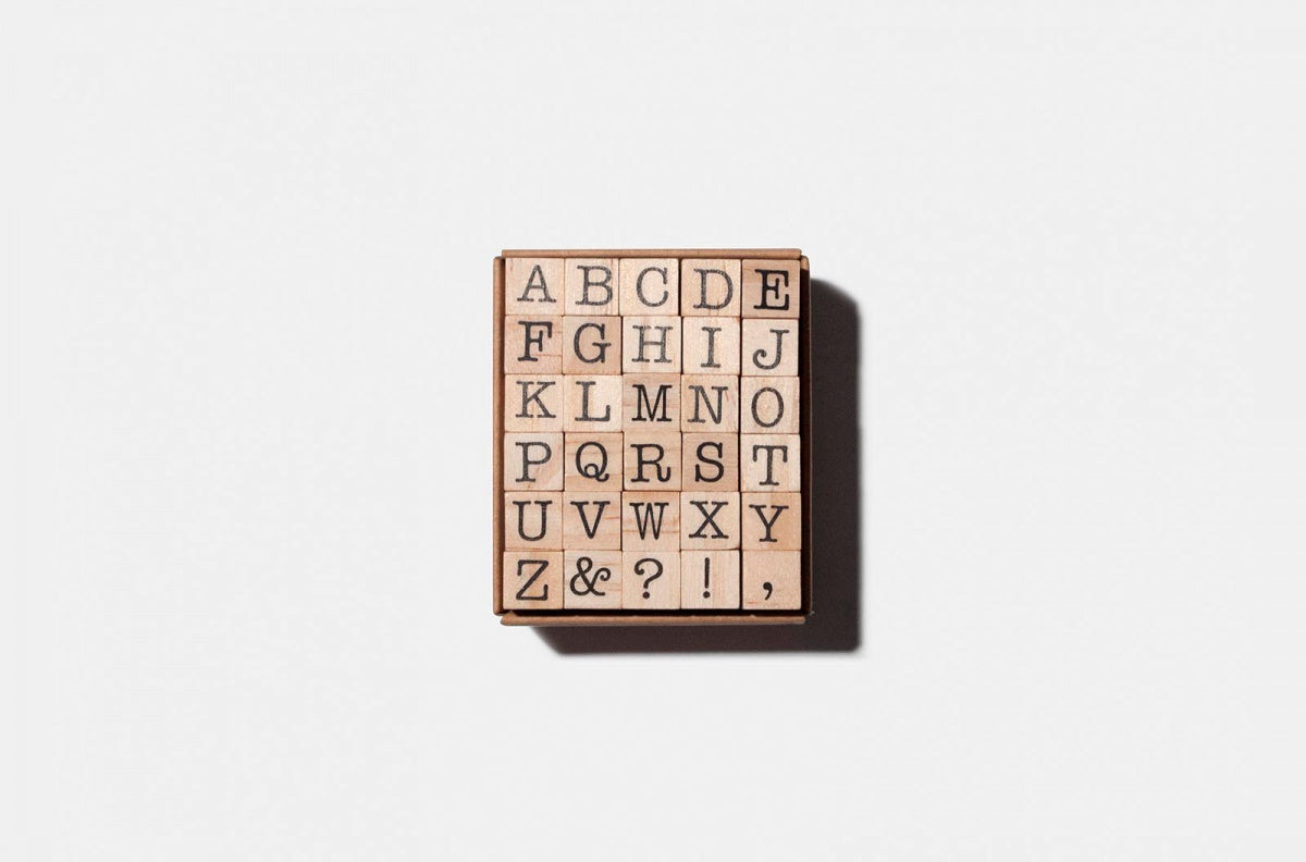 Tools to Liveby Alphabet Stamps (Uppercase Letters)