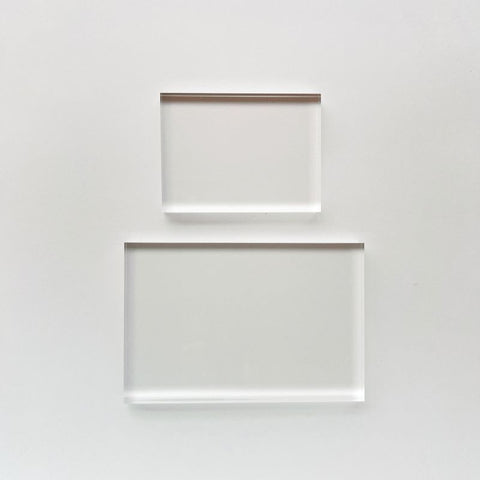 Mizushima Clear Acrylic Block