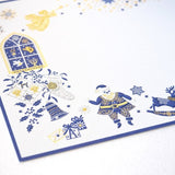 G.C. Press Short Message Card Set - TO WISH YOU Blue