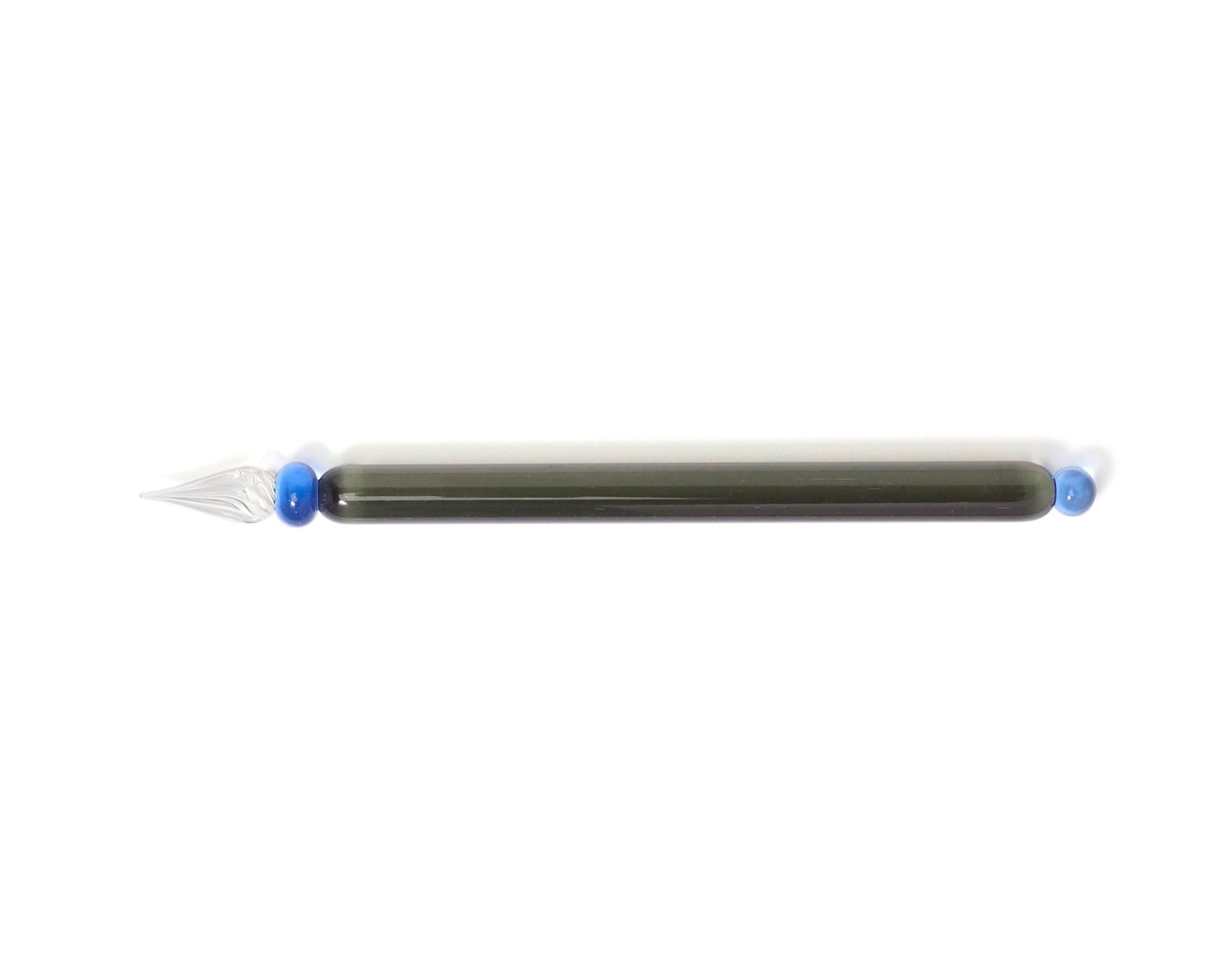 Kakimori Lauscha Glass Pen - Gray