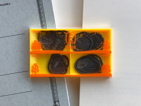 Midori Etching Clip E Clips - Fruit