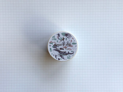 Masking Tape Washi - Sea Creatures