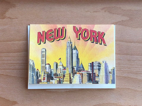 New York Skyline Greeting Card