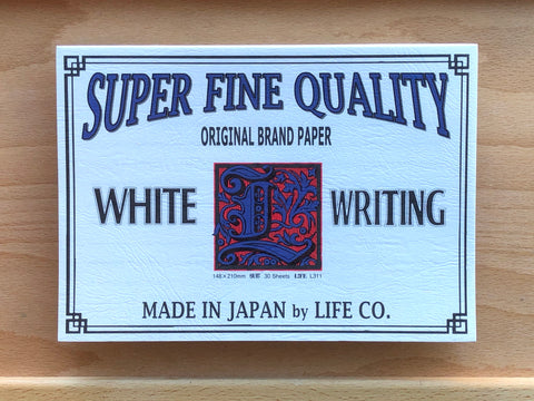 Life Brand Letter Pad - A5 - White Paper