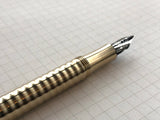 LILIPUT Fountain Pen - Brass Wave