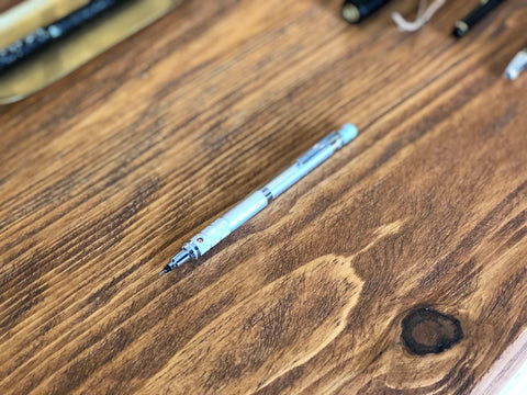 Kuru Toga Roulette Mechanical Pencil - Silver - 0.5mm