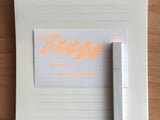 Kokuyo PASTA Soft Marker - Fluorescent Orange