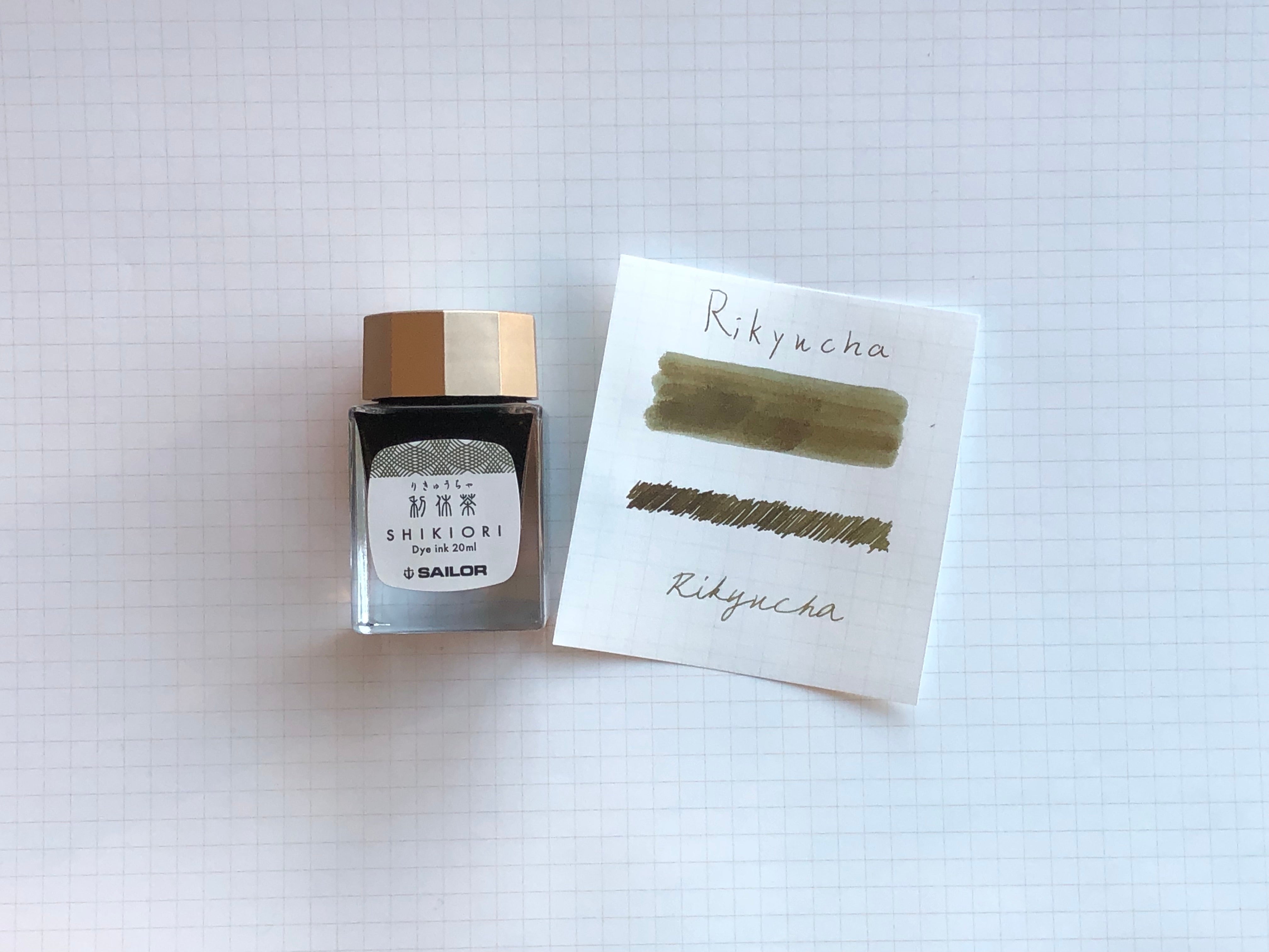 Sailor Shikiori Rikyu-Cha Ink - 20mL Bottle