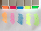 Kokuyo PASTA Soft Marker - 5 Neon Colors Set