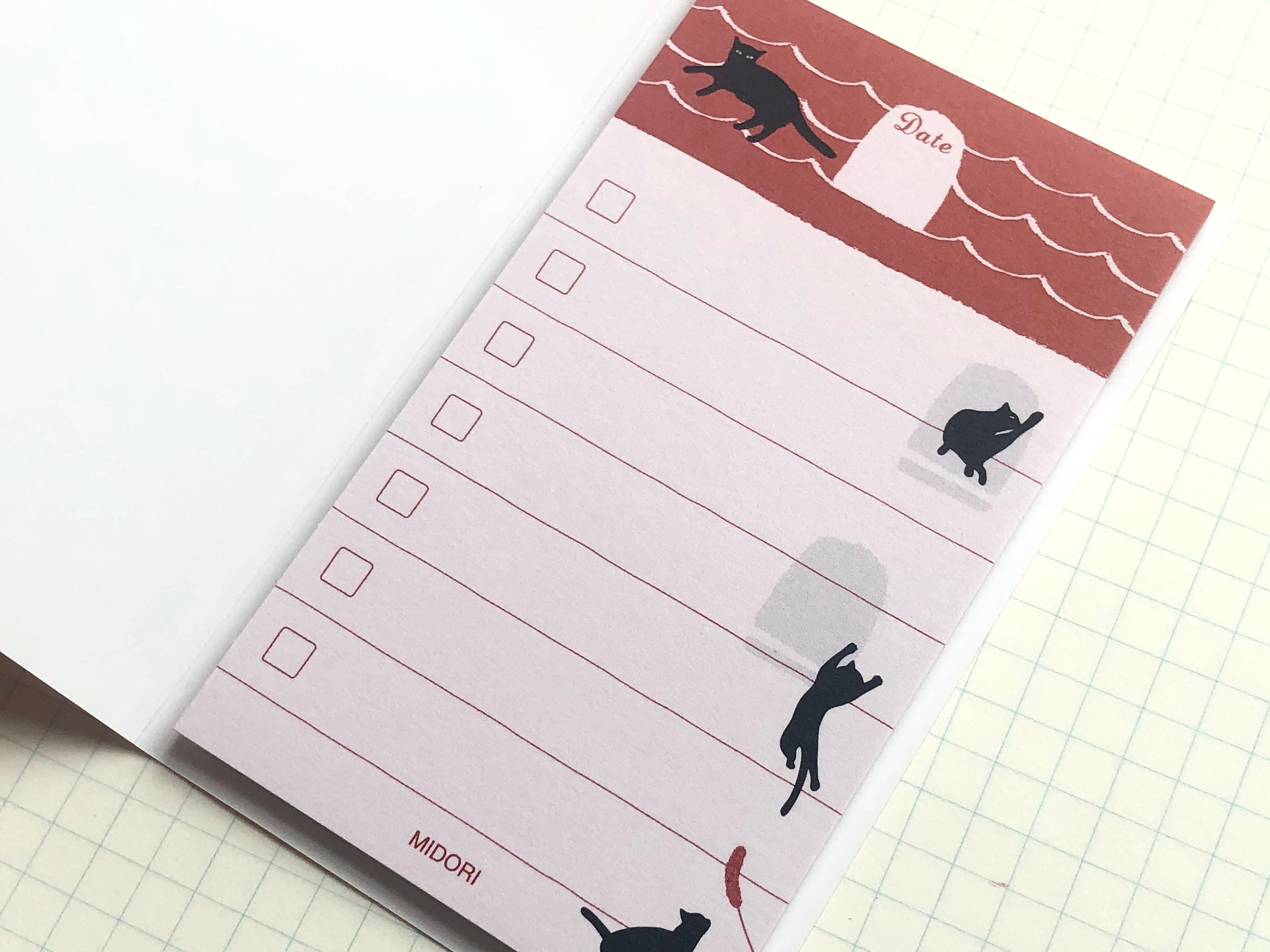 Sticky Cat Checklist - Small