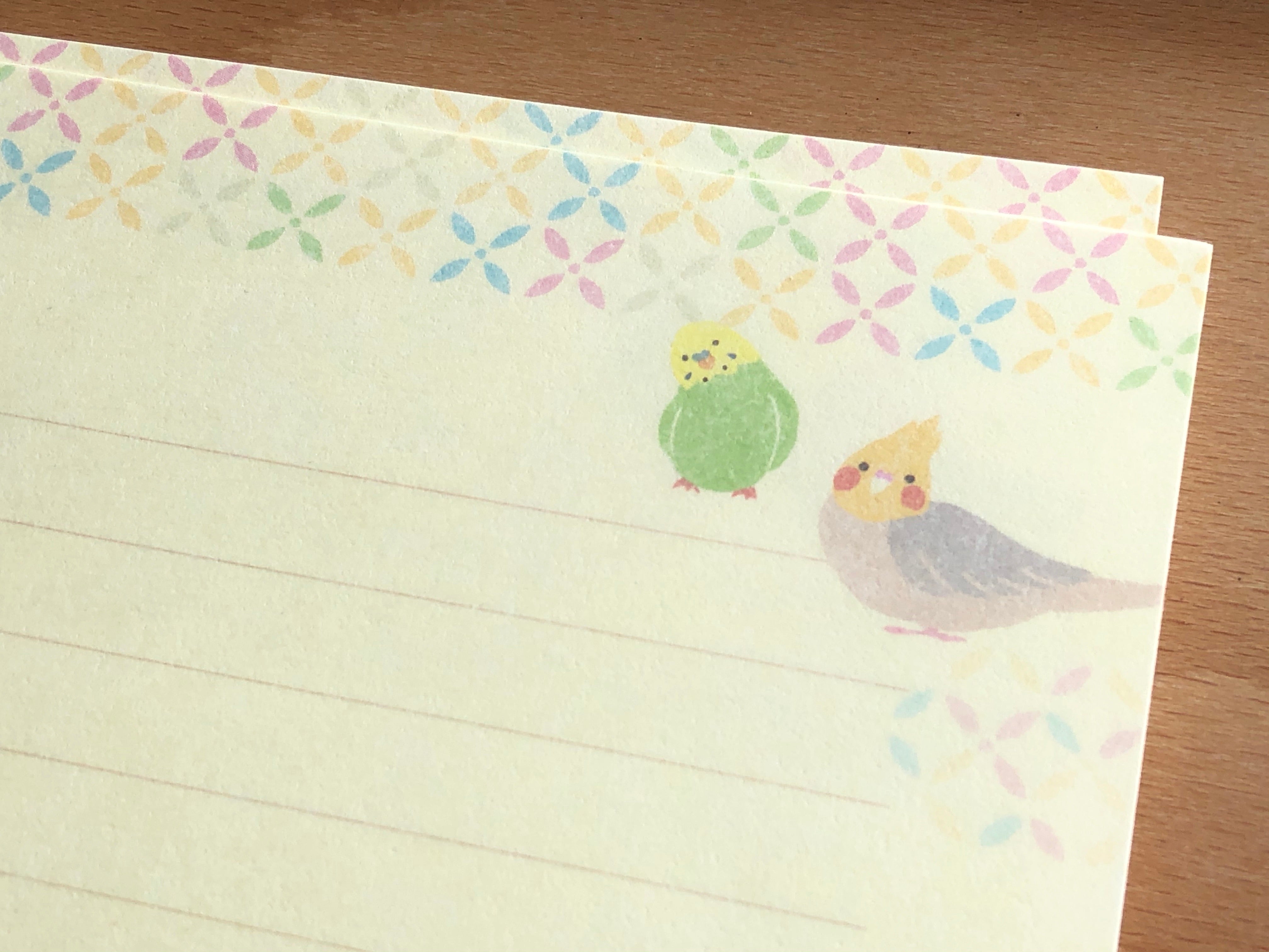 Parrot Letter Set