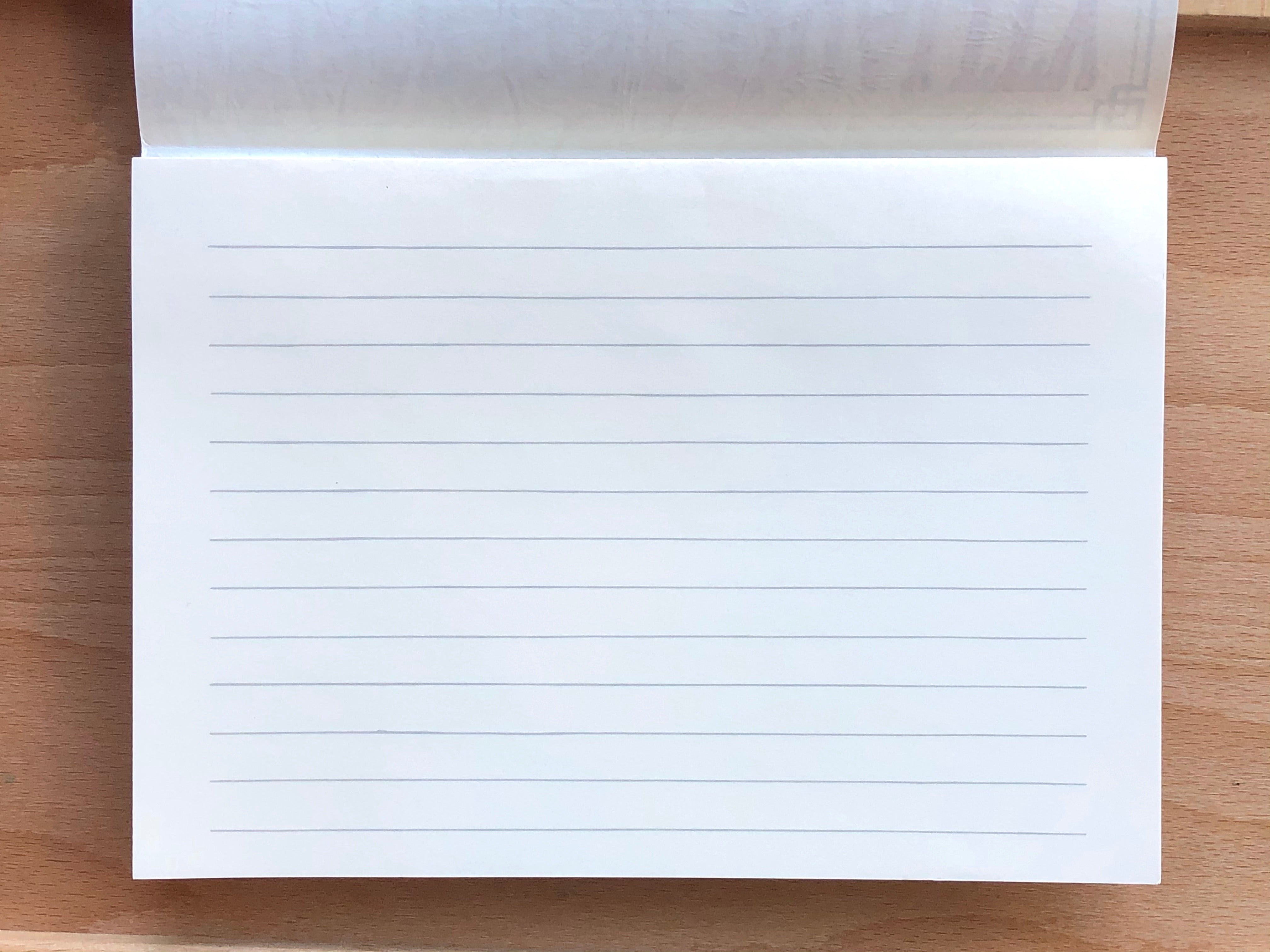 Life Brand Letter Pad - A5 - Cream Paper