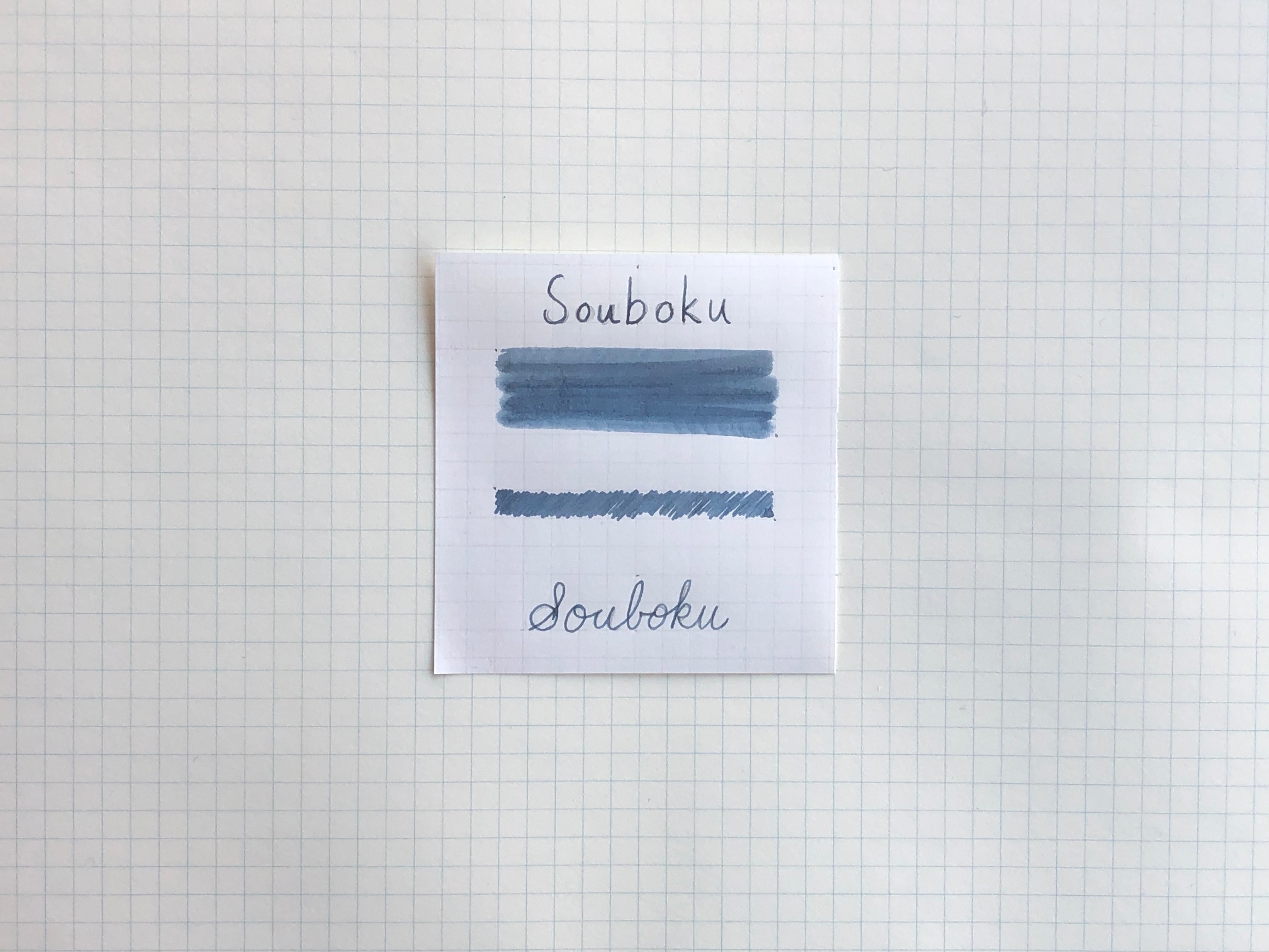 Sailor Souboku Pigment Bottle Ink - Blue Black 50mL