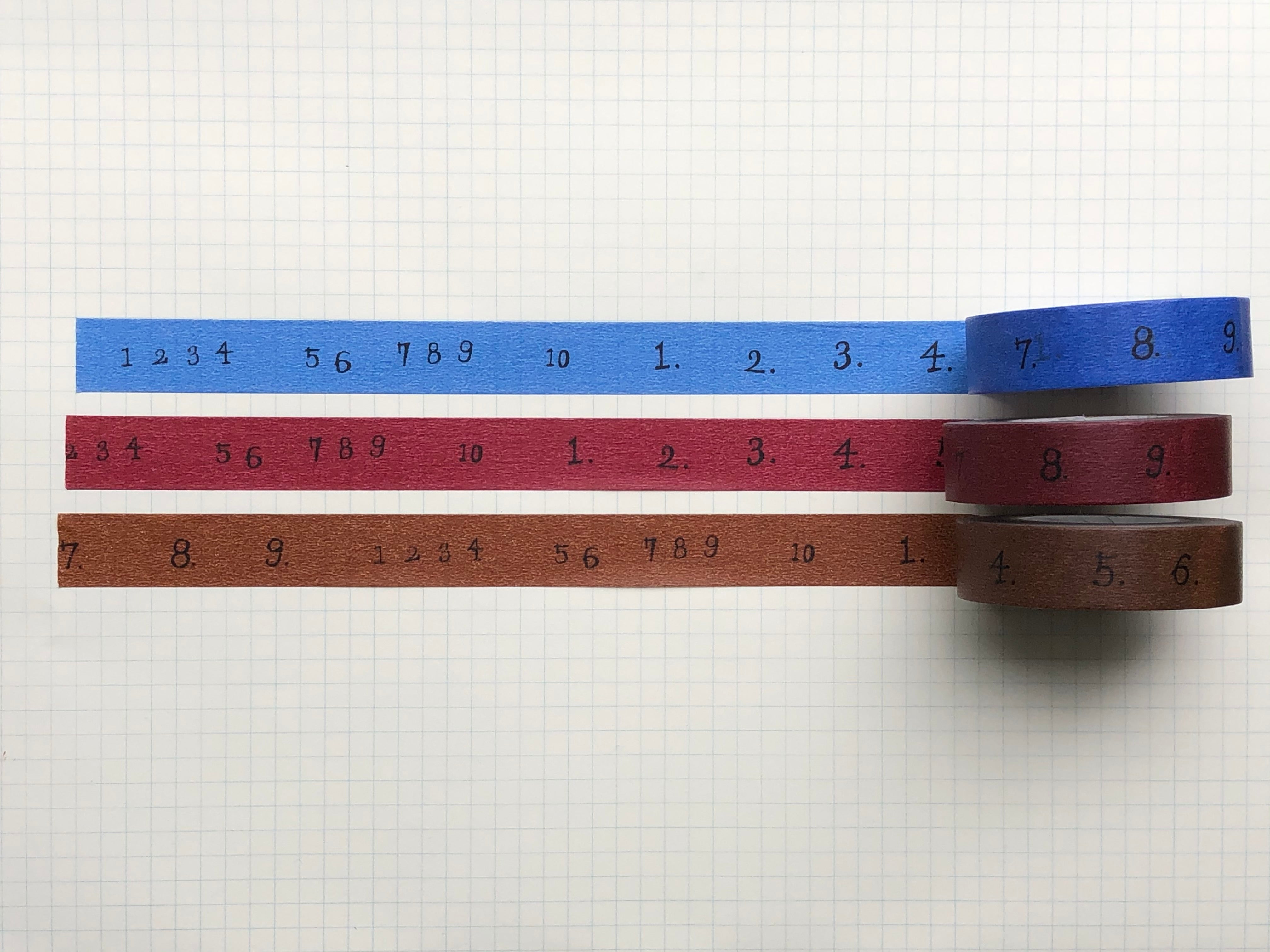 Classiky - Yoko Inoue Number Masking Tape