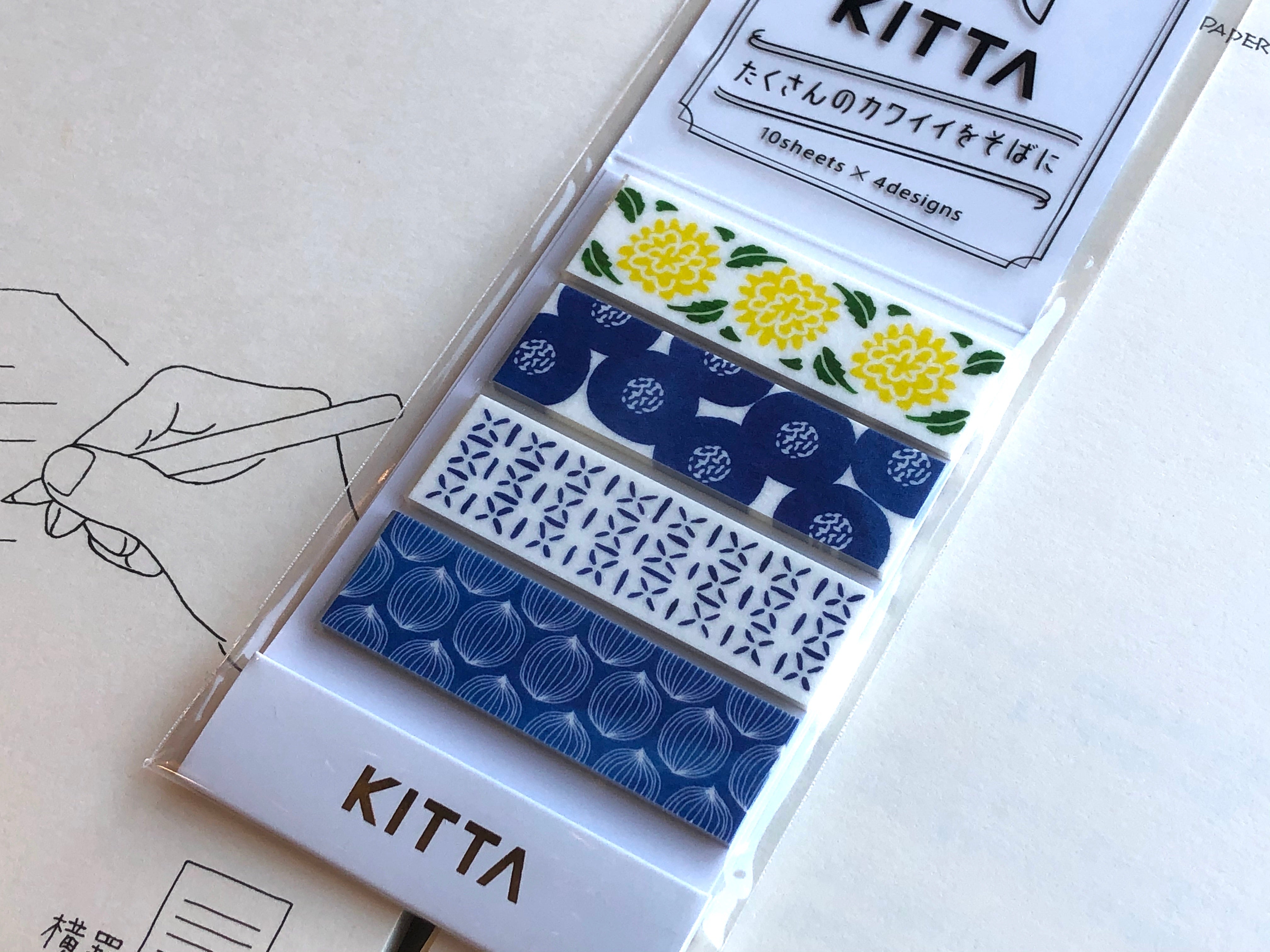 Kitta Portable Washi Tape - Traditional Pattern