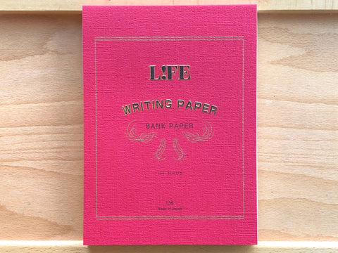 Life Bank Paper Pad - Red