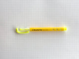 Kokuyo Beetle Tip 3way Highlighter Pen - Yellow