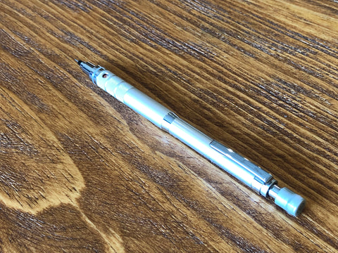 Kuru Toga Roulette Mechanical Pencil - Silver - 0.5mm