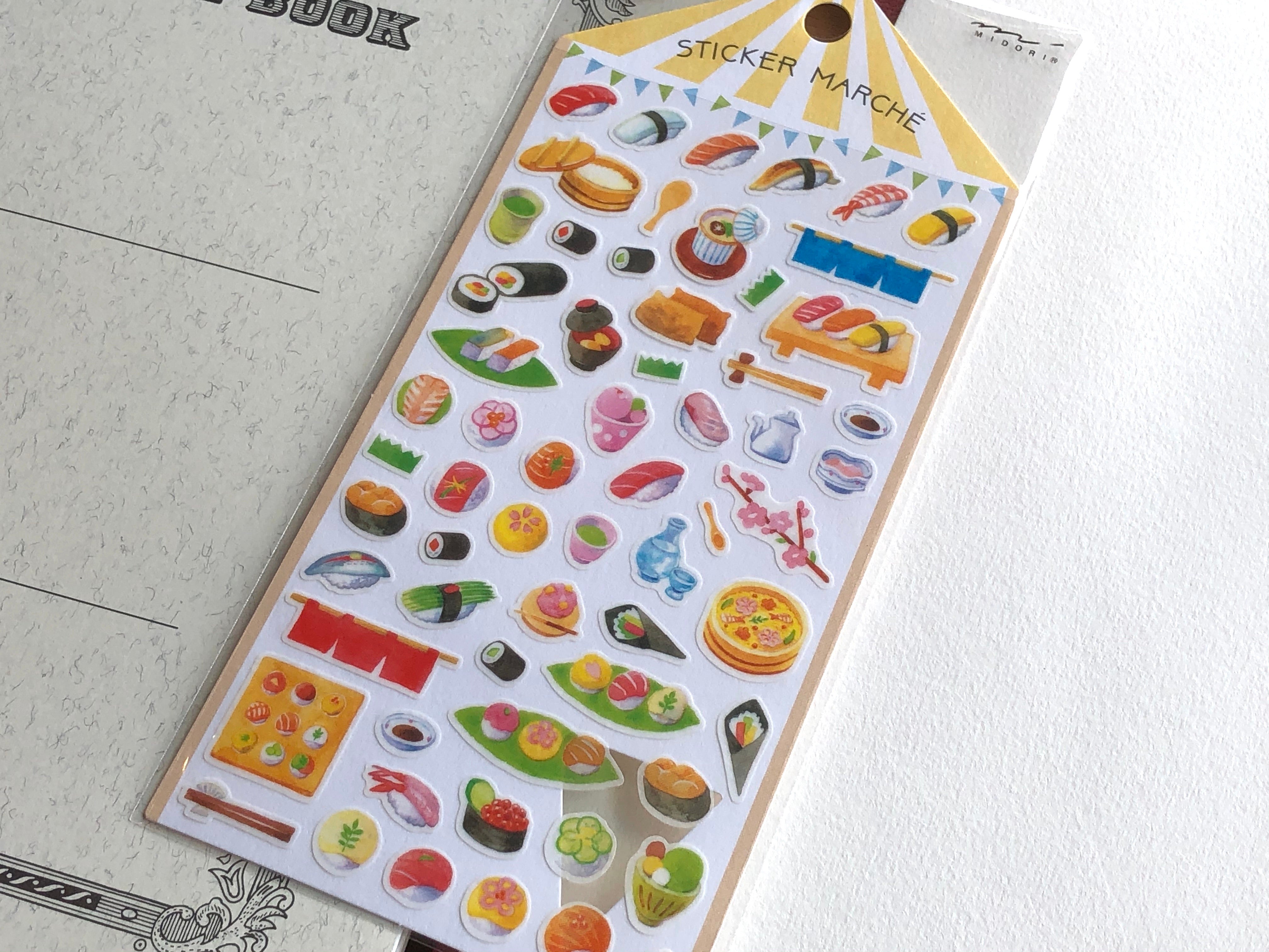 Sticker Marche Sushi