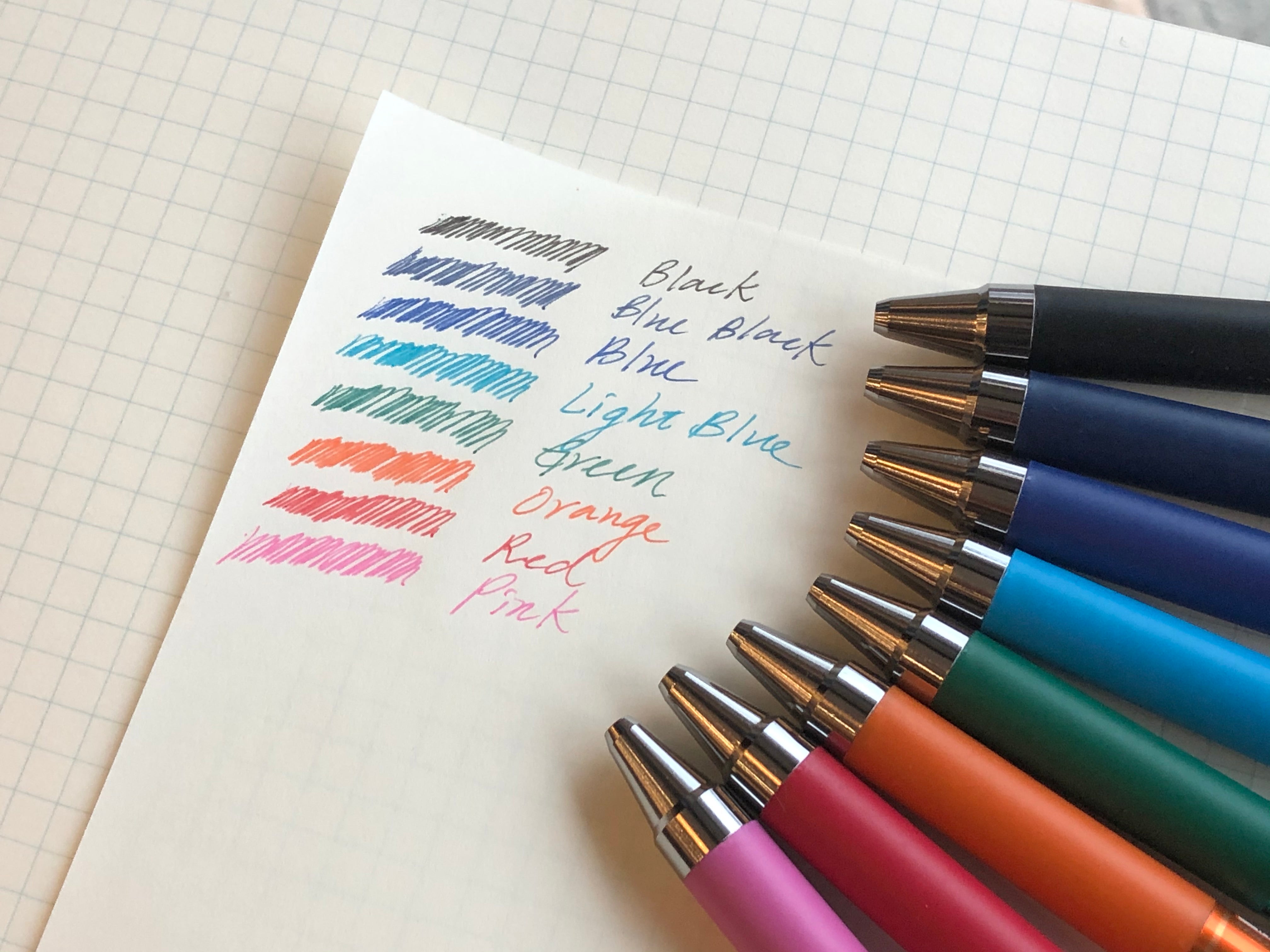 Pilot FriXion Point Knock - 0.4mm - 8 Color Set