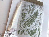 MU Print-On Stickers - Fern Greenery - #50