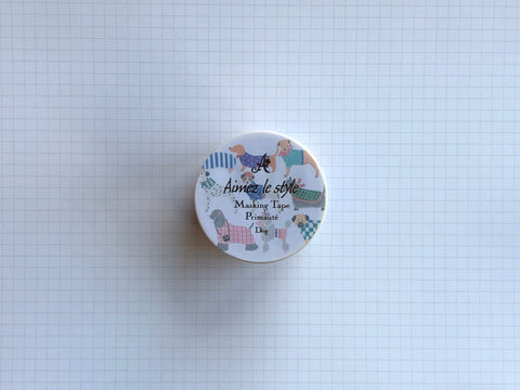 Masking Tape Washi - Dog