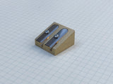 Dux Brass Pencil Sharpener - Wedge Double