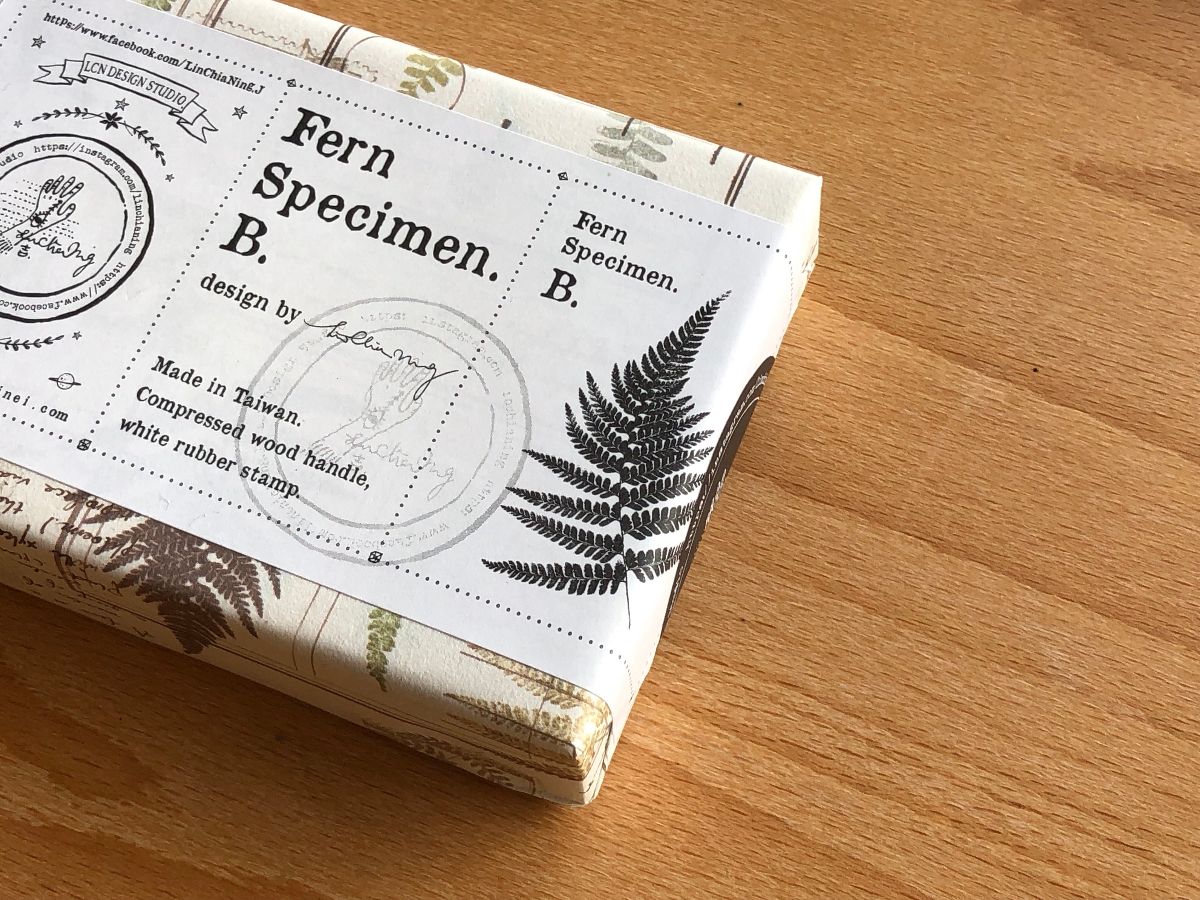 LCN Fern Specimen Stamp Set B