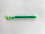 Kokuyo Beetle Tip 3way Highlighter Pen - Light Green