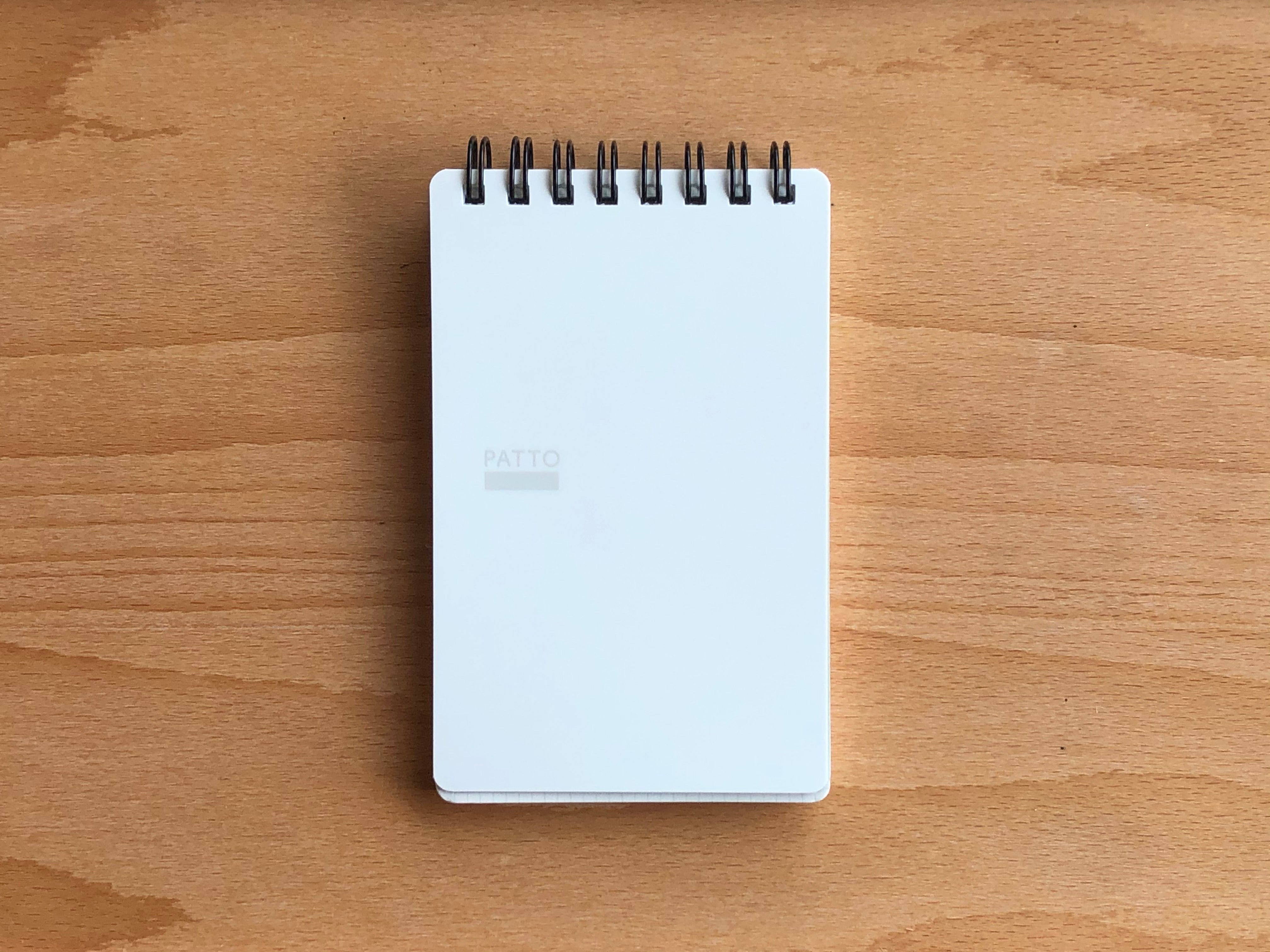 Midori PATTO Quick Open Memo Pad - White