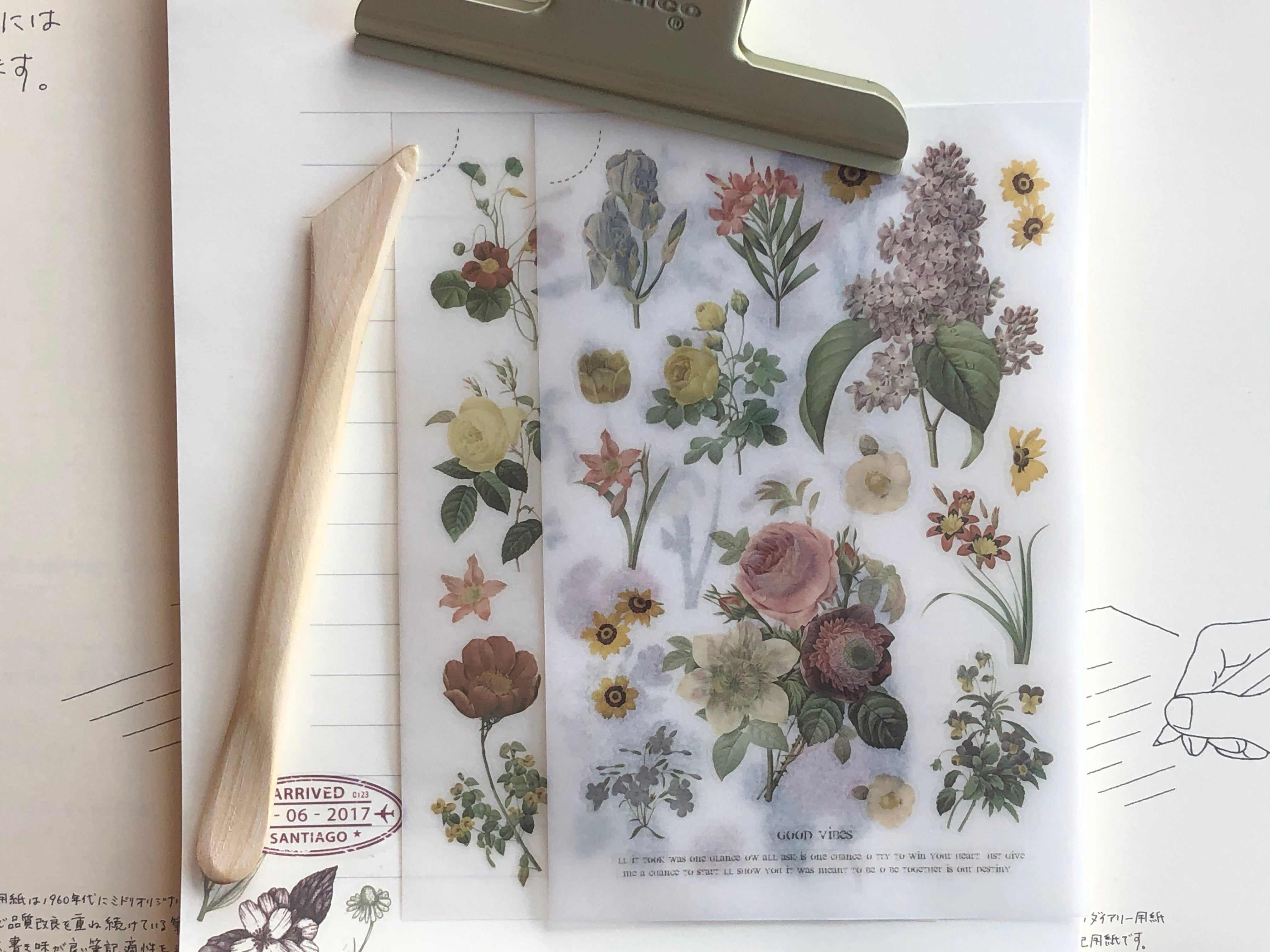 MU Print-On Stickers - Summer Garden - #46