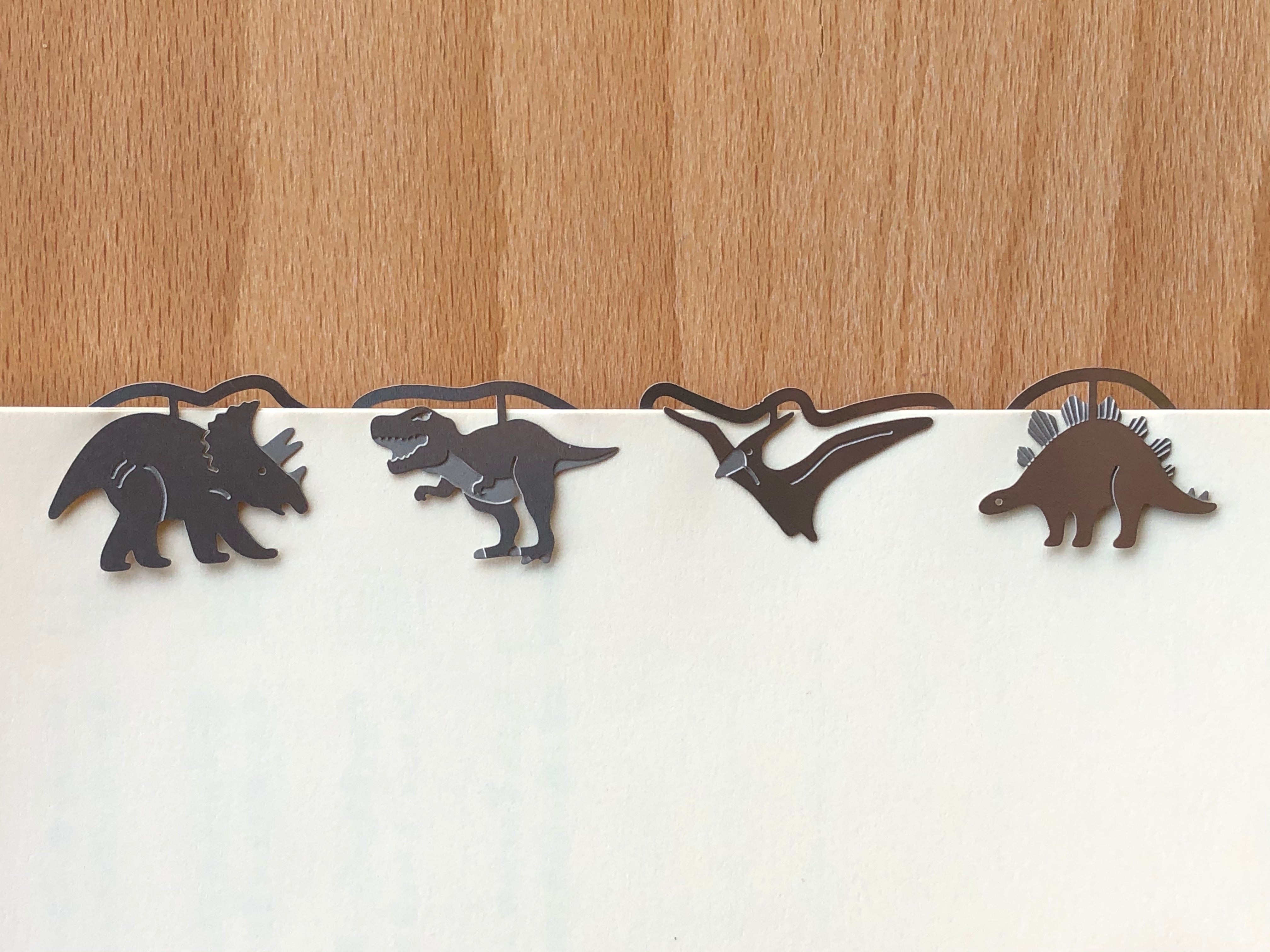 Midori Etching Clip E Clips - Dinosaur