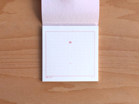 LIFE Irokei Memo Pad - Pink