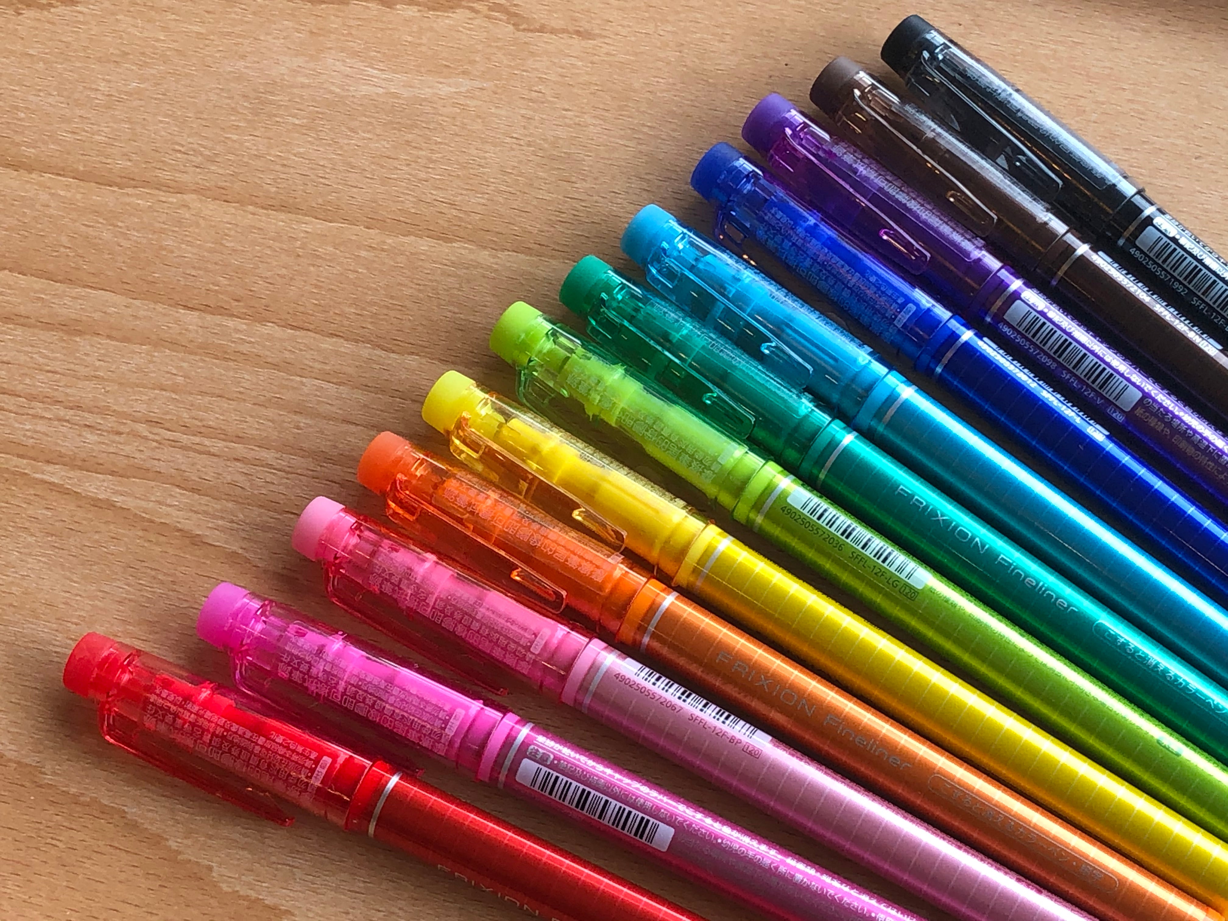 FriXion Fineliner - Fine Point - 12 Color Set