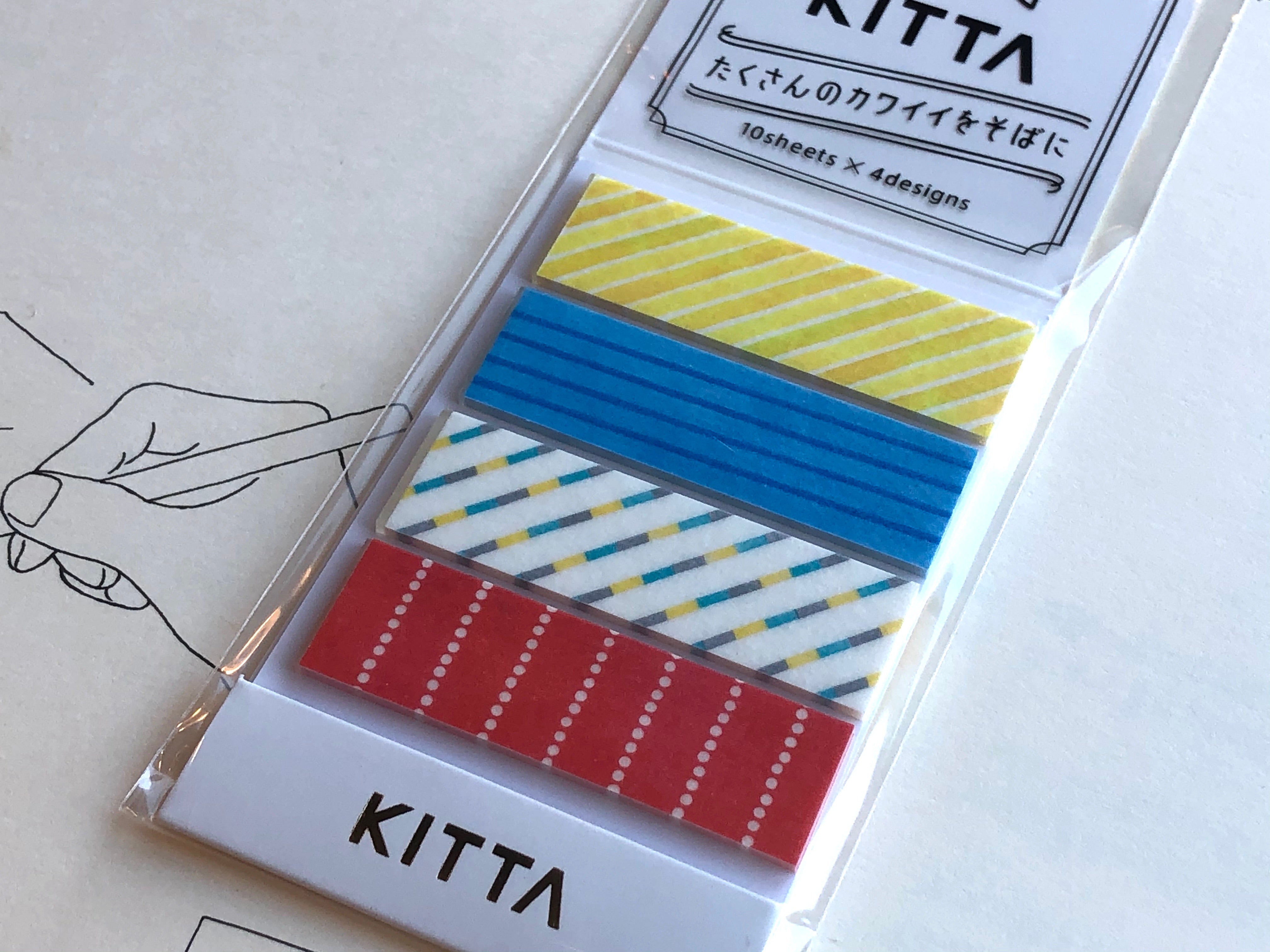 Kitta Portable Washi Tape - Stripe 2