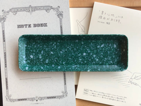 Hightide Marble Pen Tray - Green