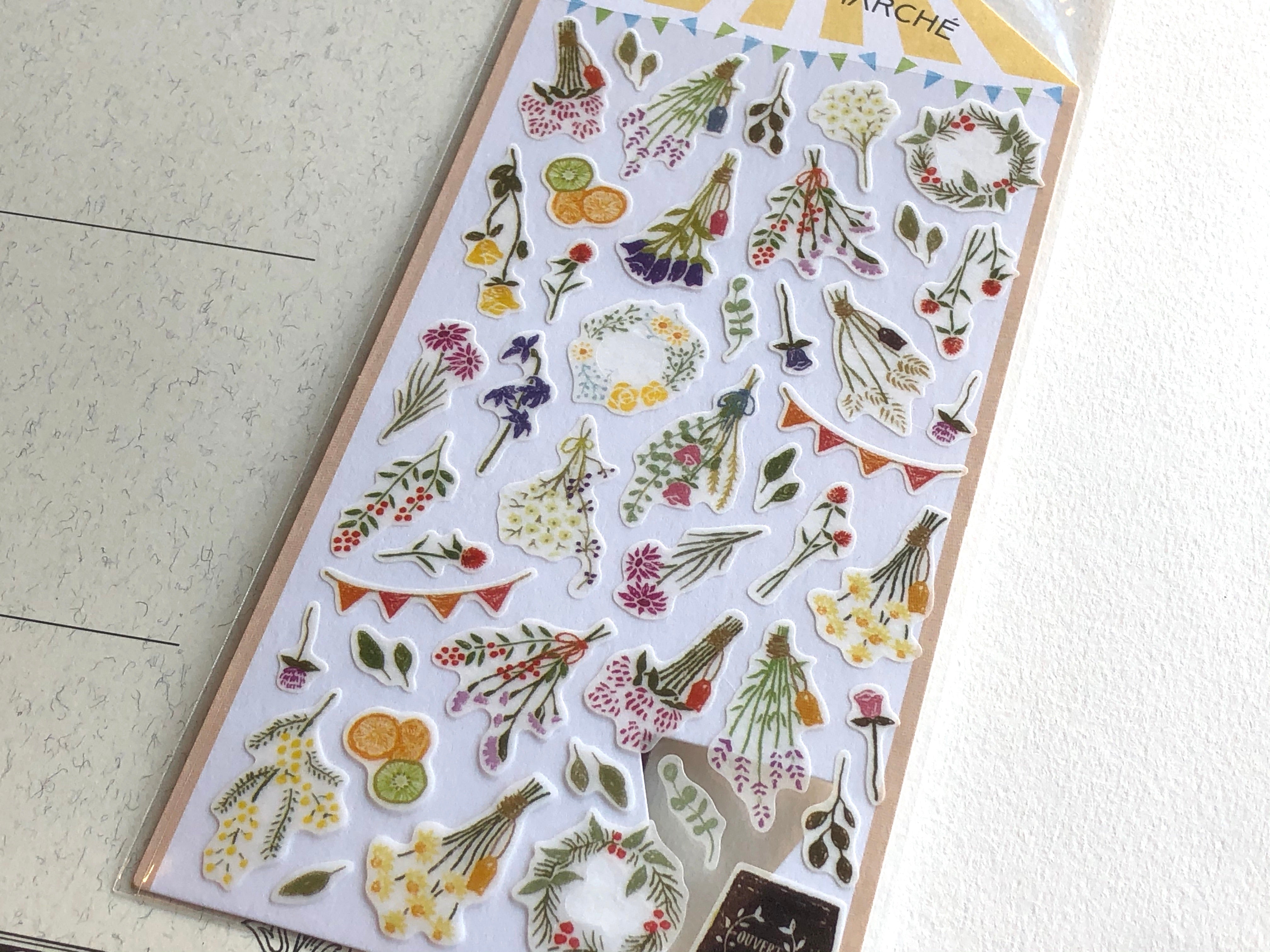 Sticker Marche Dried Flower