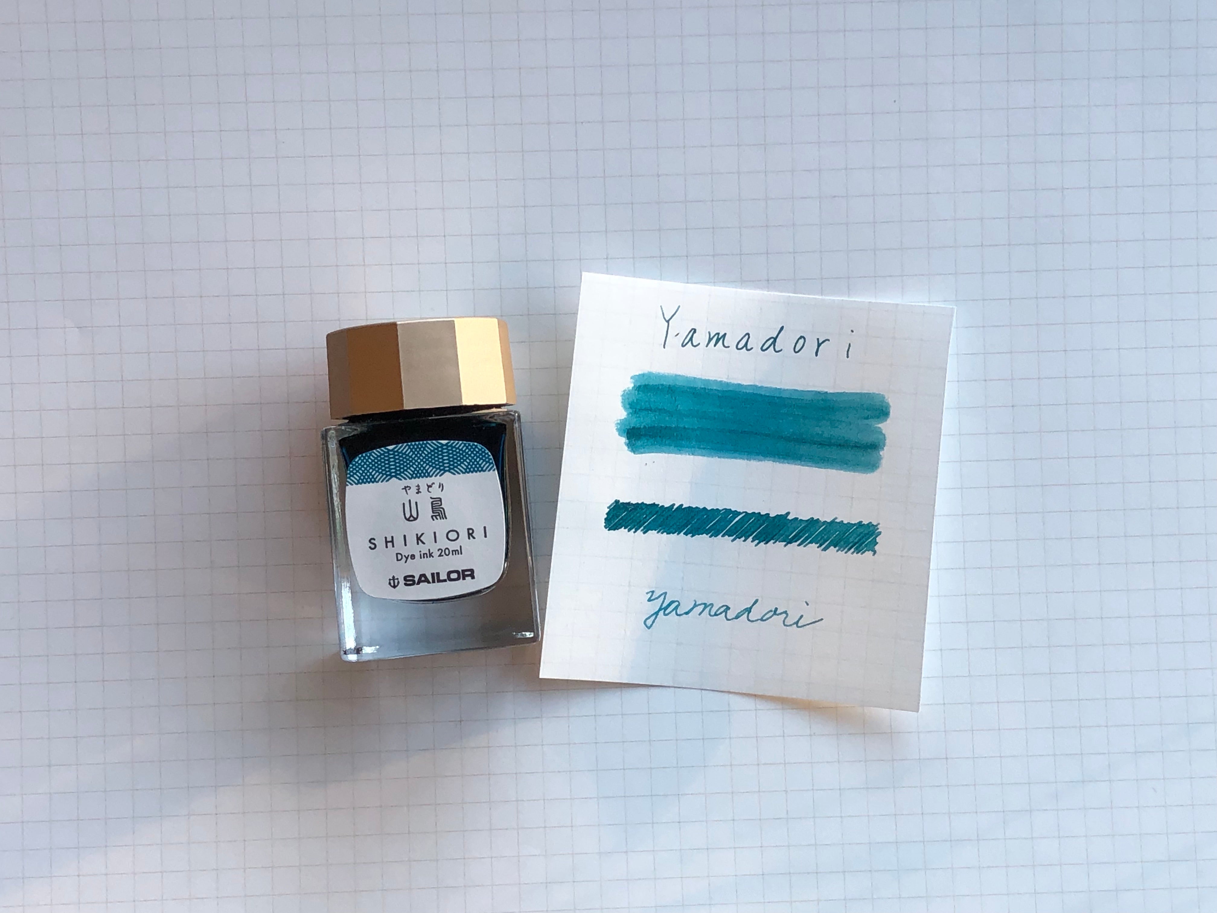 Sailor Shikiori Yama-Dori Ink - 20mL Bottle