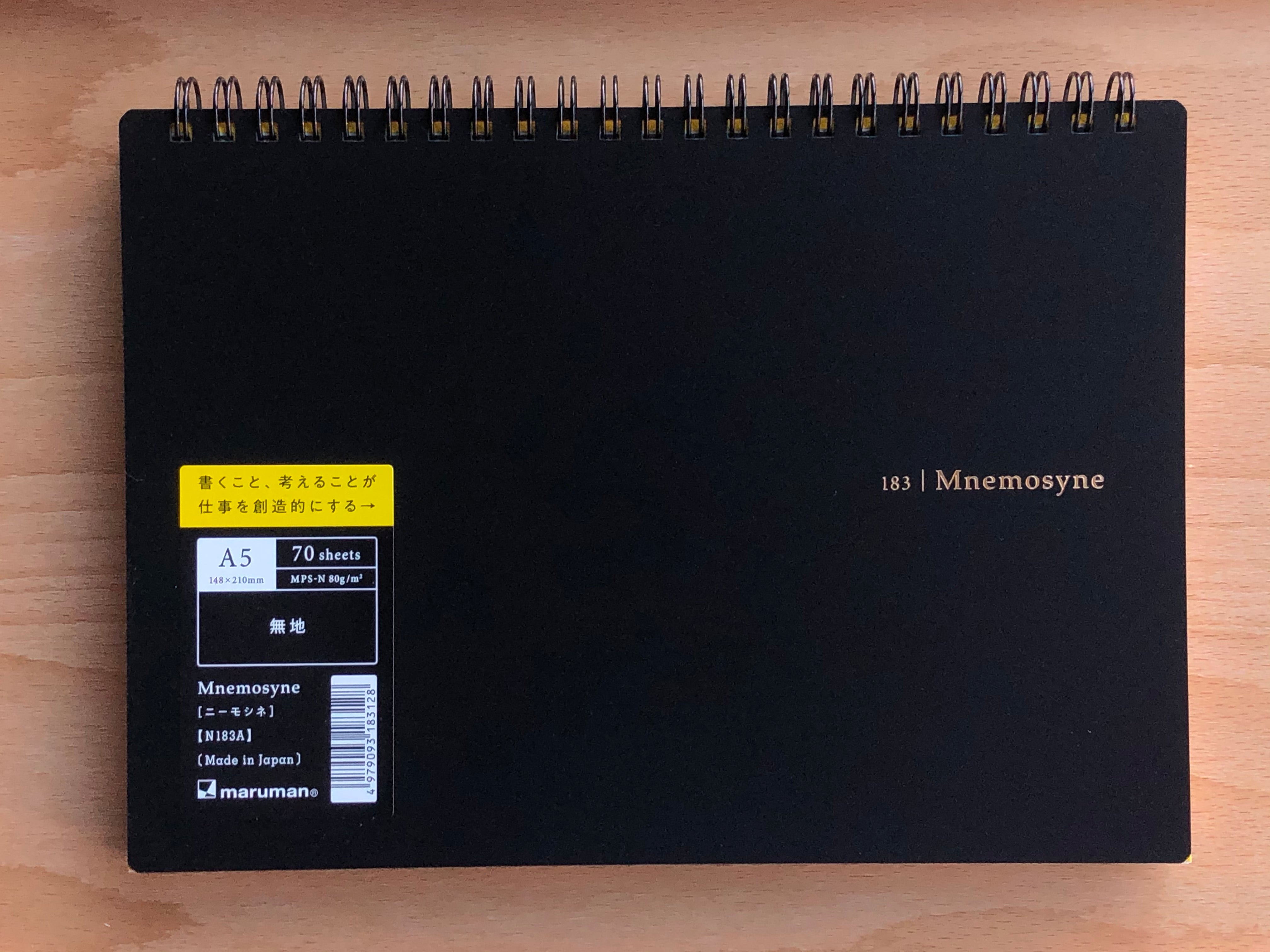 Mnemosyne Notebook - A5 - Blank