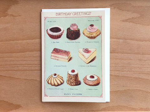 Happy Birthday Sweets Greeting Card