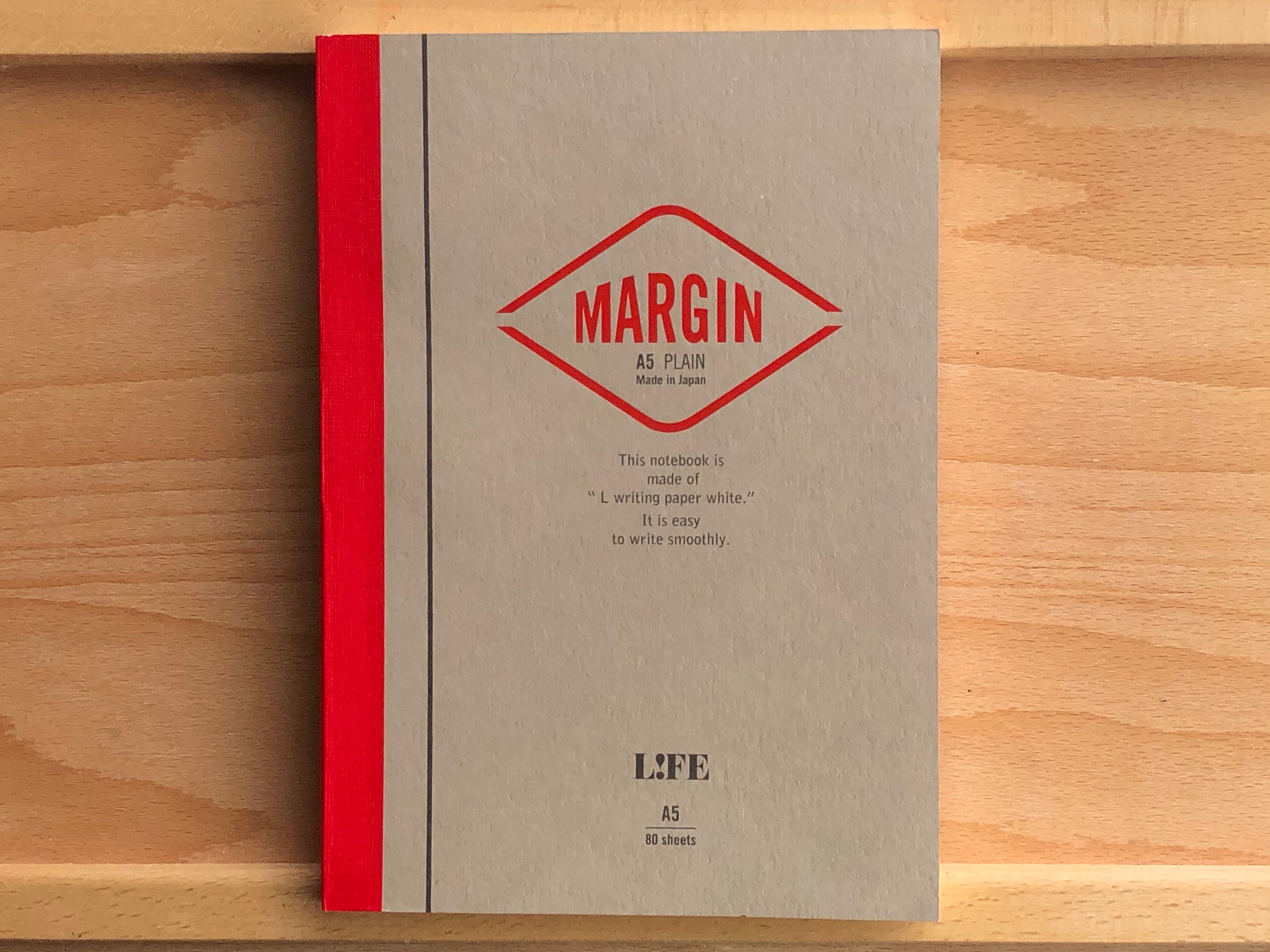 Life Margin Notebook - A5 - Plain